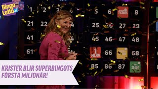 Här blir han miljonär i BingoLottos Superbingo [upl. by Ternan]