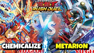 Chemicalize VS Metarion Match Duel  YuGiOh Rush Duel  EDOPRO [upl. by Eneleoj]