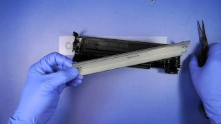 HOW TO REFILL HP CB436A 36A LaserJet M1522n M1522nf P1505 P1505n [upl. by Sydney]