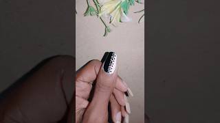 Easy dotting nail art 💅 for beginners ⭐shortvideo nailart youtubeshorts nails [upl. by Ellerrehs]