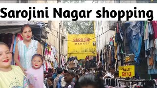 sarojani nagar shopping delhi🛍️ sadda short vlog [upl. by Brig]