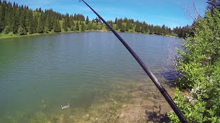 Pêche au Lac Bénit Hte Savoie [upl. by Eissirc]