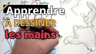 UNE METHODE pour apprendre à dessiner facilement les MAINS édition 2024 [upl. by Llertnod]