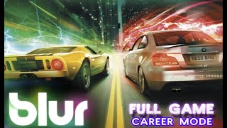 Blur Full Gameplay Career Mode Xbox 360 [upl. by Yajiv]