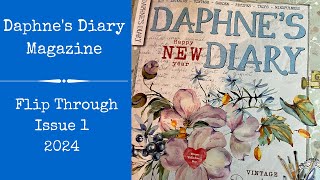 Daphnes Diary Magazine Issue 1 2024 Flip Through [upl. by Biddle]