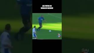 Las fintas de Ronaldo Nazario el fenomeno ronaldo barcelona inter [upl. by Seiber]