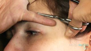 How To Trim Your Eyebrows Without A Tweezer [upl. by Wilmott]