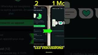 Comment Avoir le WhatsApp de ton partenaire dans ton téléphone 👌🏾 duo hackwhatsapp trickshot [upl. by Lammaj]