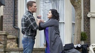 EastEnders  Zainab Masood Attempts To Slap Christian Clarke 14th May 2010 [upl. by Ameluz]