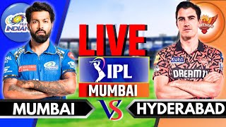 IPL 2024 Live MI vs SRH Live Match  IPL Live Score amp Commentary  Mumbai vs Hyderabad Live Match [upl. by Nerissa901]