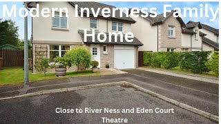 Modern Inverness Home  Walking Distance to River Ness and Eden Court £345K  440K [upl. by Sacrod]