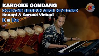 Karaoke Gondang Siburuk EDo  Karaoke Gondang Batak Versi Kecapi dan Sarune Keyboard [upl. by Nike184]