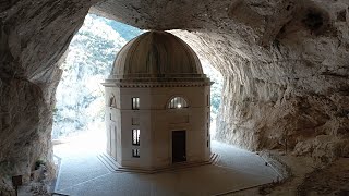 Santuario della Madonna di Frasassi tempio del Valadier [upl. by Albion]