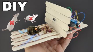 DIY Electric Mouse Trap at home  How to make Electronic Rat Trap [upl. by Maida]