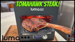 Reverse Seared Tomahawk Steak Luma Electric Steak Grill SKU LSGE80BK00 [upl. by Kendra]