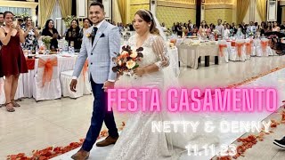 CERIMÓNIA FESTA CASAMENTO NETTY amp DENNY 11112023 IHA SALÃO OKA RUDAL  VLOG 49 timorlestevlog [upl. by Zebulon]