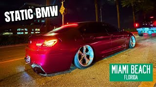 POV Driving A STATIC Stance Car Through Miami At Night 🔥😳🤯 [upl. by Tamara]