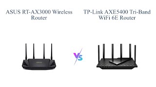 ASUS RTAX3000 vs TPLink AXE5400 🚀 WiFi 6 Router Comparison [upl. by Lleihsad791]