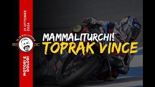 Motori e Dolori  Mamma li turchi Toprak vince [upl. by Nilyad]