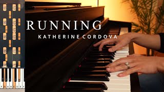 Katherine Cordova  Running  Katherine Cordova  Piano Tutorial  Piano Cover [upl. by Alrahc]