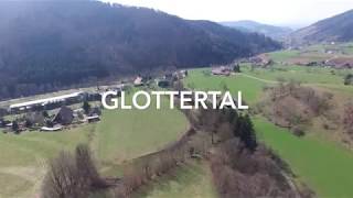 Freiburg Glottertal Flug Wunderschöne Luftaufnahmen in 4K UHD [upl. by Andrej]