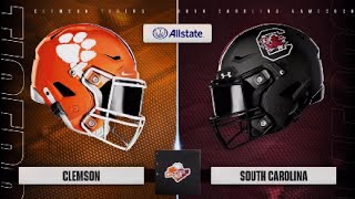 College Football 25  Clemson Tigers at South Carolina Gamecocks [upl. by Siocnarf]