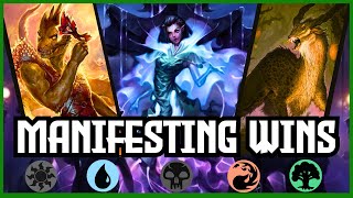 🟢🔴🔵Manifest Dread OVERWHELMS Opponents  MTG Arena Duskmourn Standard Gameplay [upl. by Alana]