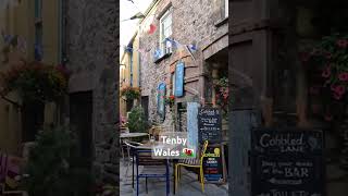 TENBY WALES  UNITED KINGDOM WALKING TOURS shorts reels travel viral fitzwalkingtours [upl. by Naihr]