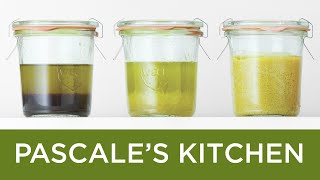 How to Make Vinaigrette  4 easy recipes from Pascale’s Kitchen [upl. by Cousins481]