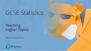 GCSE Statistics  Teaching Higher Topics [upl. by Lema978]