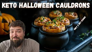 Delicious Keto Halloween Cauldron Snacks  Fast amp Easy Recipe [upl. by Alor]