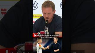 Nagelsmann kämpft mit den Tränen shorts [upl. by Rosco]