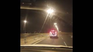 Night Driving Of UAE Madinat Zayed Road driving [upl. by Velda]