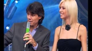 Lorena Cericioli con Marcelo Tinelli en Videomatch [upl. by Mahon]