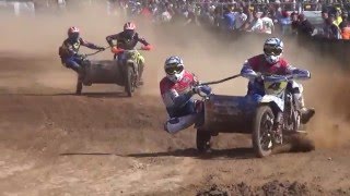 sidecarcross world championship rieview 2015 [upl. by Suoirtemed]