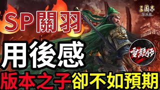 移動的80萬金珠版本之子【SP關羽】用後感！告訴你們為什麼不如預期！片尾有收集的戰敗戰報，竟然超過九種隊伍｜S15賽季｜三國志戰略版 [upl. by Droffig551]