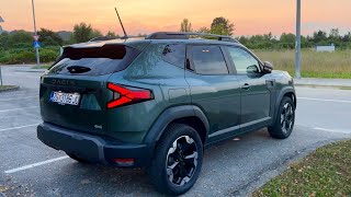 New DACIA DUSTER 2024  EVENING POV test DRIVE HIGHWAY amp city [upl. by Eical160]