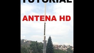 ANTENA HECHA EN CASA PARA VER HD HDTV TDT DIGITAL MUY FACIL [upl. by Carlile103]