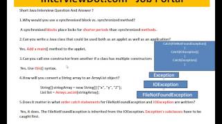 Why would you use a synchronized block vs synchronized method [upl. by Eugatnom711]