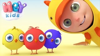 Chicks Song  Animal Songs For Kids  HeyKids [upl. by Nealey776]