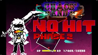 No Hit  Chaos End Asriel Phase 2 [upl. by Pain984]