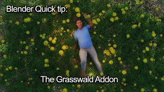 Blender Quick Tip The Graswald Addon [upl. by Herries]