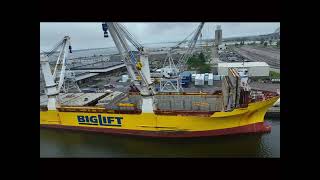 BigLift Happy Ranger in Duluth Harbor [upl. by Yelroc786]