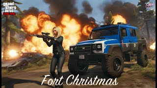 GTA Online  Survie  Fort Christmas [upl. by Anikahs503]