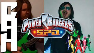 Power Rangers SPD Cover  Chris Allen Hess  Feat  ChaoticMeatball [upl. by Rodl]