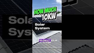 How much for a 10kw solar system solarsystem offgridsolar solarpanel solarenergy solarpower [upl. by Zilevi]