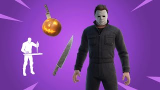 WHEN WILL MICHAEL MYERS BE RELEASED IN THE FORTNITE STORE WHEN DOES MICHAEL MYERS RETURN STORE [upl. by Evadnee]