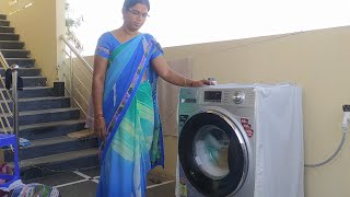 IFB washing machine front load 8kgs demo class in telugu  Gruhalaxmicreatives [upl. by Stanwin206]