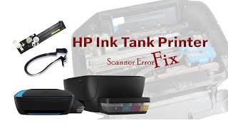 Fix Scanner Error  HP Ink Tank 410 310 Series Printers  E5 Error Fix [upl. by Solim]