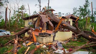 Two EF2 Tornadoes Hit Tallahassee Florida  May 10 2024 [upl. by Edmee85]